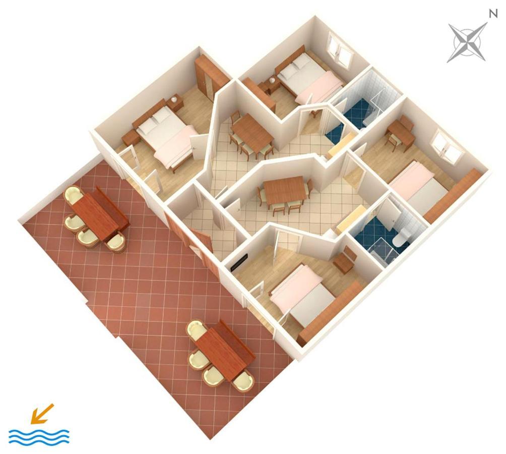 Apartments By The Sea Igrane, Makarska - 310 Zewnętrze zdjęcie